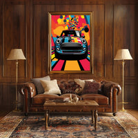 Vibrant Ride Poster PosterGoat