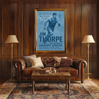 The Worlds Greatest Athlete Jim Thorpe Poster