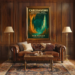 Carls Baverns National Park Wall Art Print