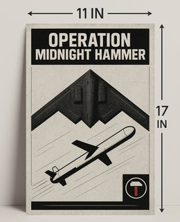 Operation Midnight Hammer Wall Art Print PosterGoat