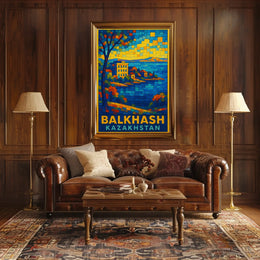 Balkhash, Kazakhstan Poster