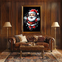Festive Santa Celebration Poster