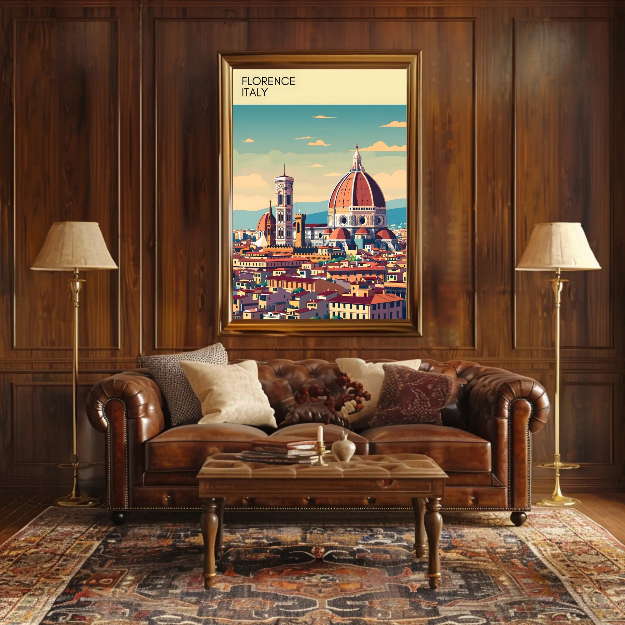 Florence, Italy: A Timeless View Poster