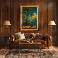 Louisiana Bayou Adventure Poster