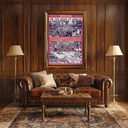Allied Victories World War II Historical Poster