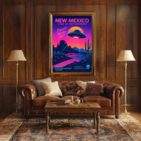 New Mexico Land of Enchantment Poster PosterGoat