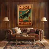 MiG-19 North Vietnams Sky Guardian Poster