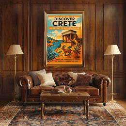 Discover Crete Poster