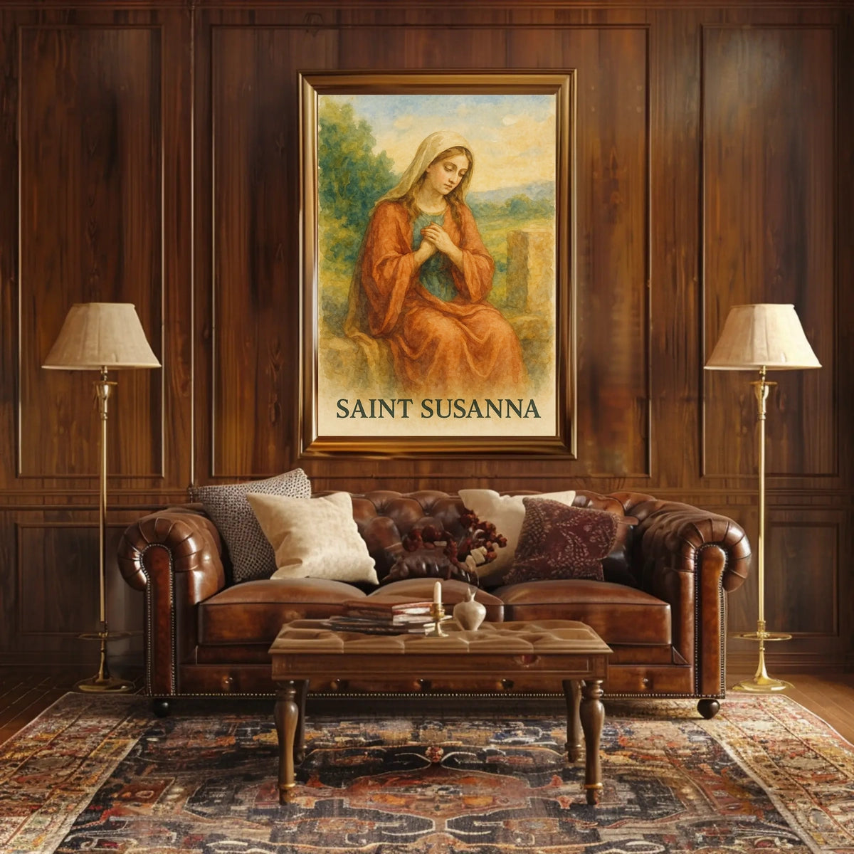 Saint Susanna Scene Poster