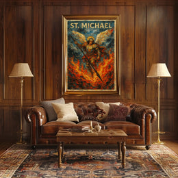 St. Michael The Archangel Poster