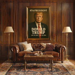 Donald Trump Visionary Leader Photography Realism Patriotic Collector Tribute Edition Poster