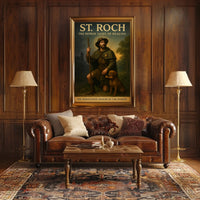 St. Roch The Patron Saint of Healing Poster