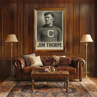 Jim Thorpe Portrait Poster