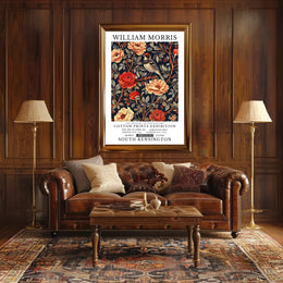 19th Century William Morris Art Exhibition Cultural Poster