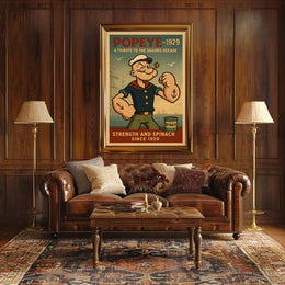 Popeye 1929 Art Poster POP-108