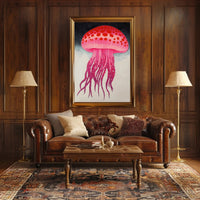 Ocean Life Poster Vibrant Marine Wall Art