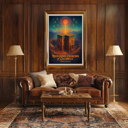 Rock-Hewn Churches of Lalibela Poster