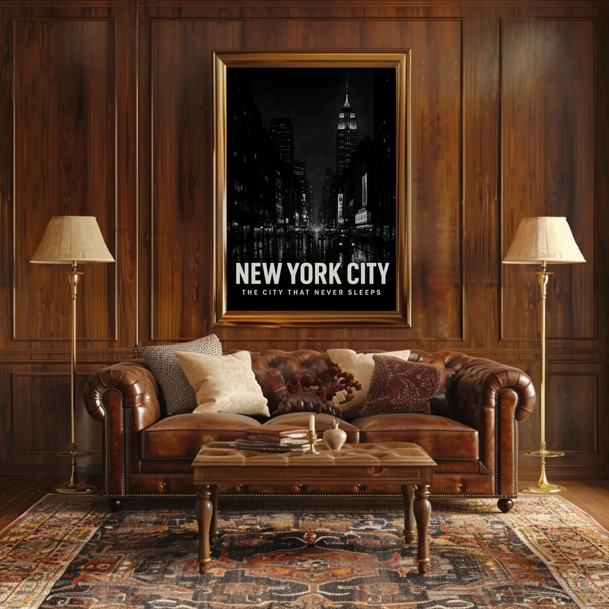New York City The City That Never Sleeps Poster