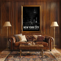 New York City The City That Never Sleeps Poster