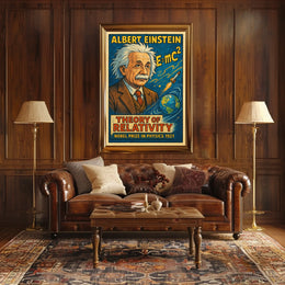Albert Einstein Nobel Prize In Physics Poster