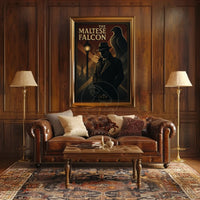 1929 Noir Detective Mystery Urban or Cityscape Poster