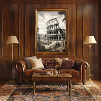 The Colosseum In Ancient Rome Poster