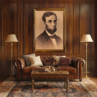 Young Abraham Lincoln Posed Portrait Poster PosterGoat