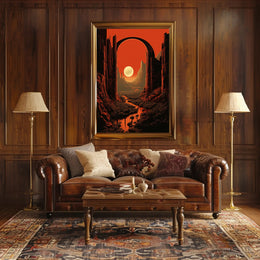 The Enchanted Canyon Poster PosterGoat