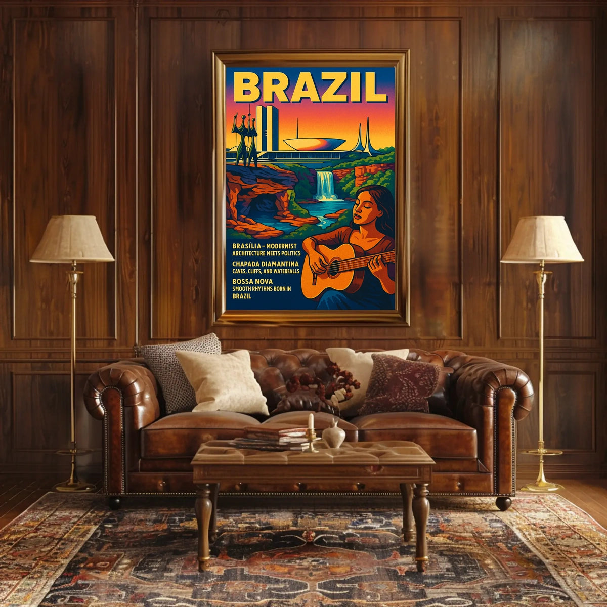 Discover Brazil Poster
