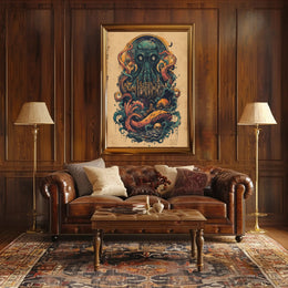 The Enigma of the Deep Wall Art Poster Print PosterGoat