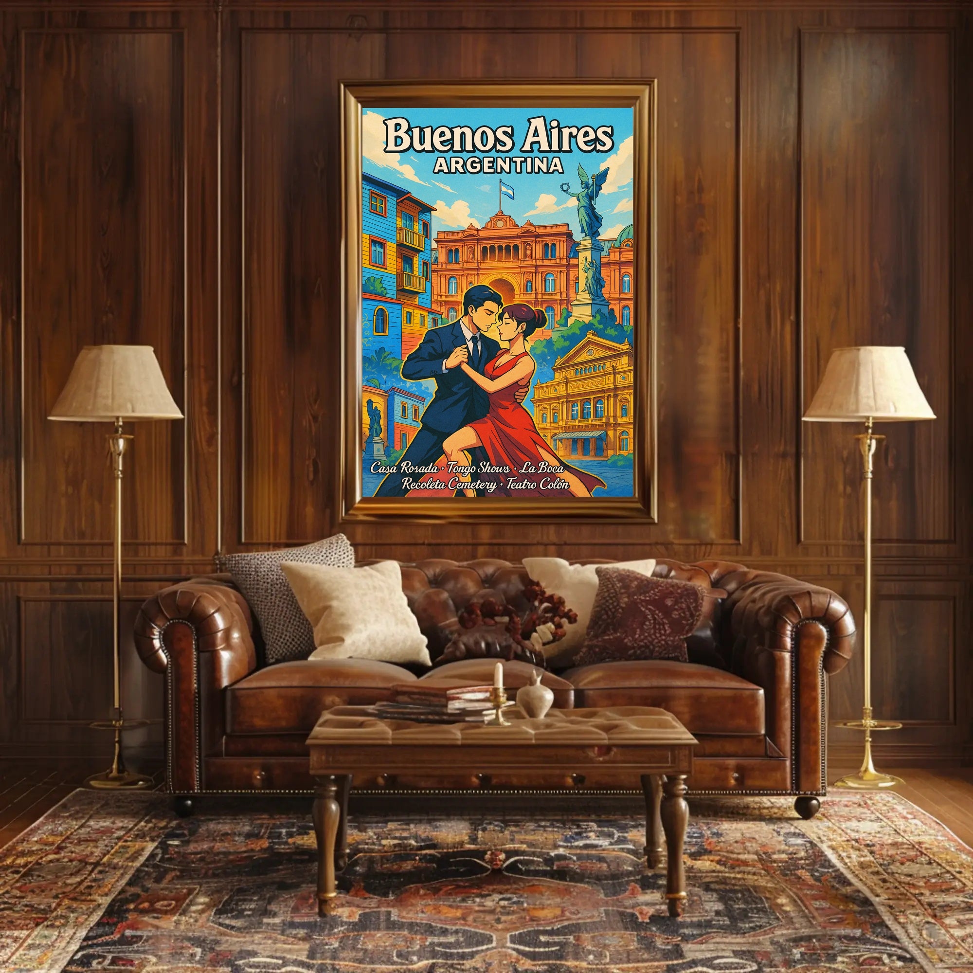 Buenos Aires A Vibrant Cultural Experience Poster