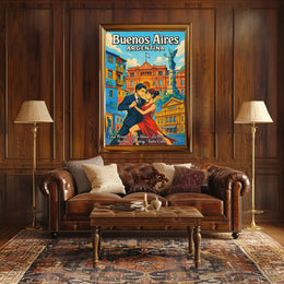 Buenos Aires A Vibrant Cultural Experience Poster