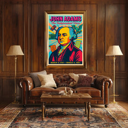 John Adams The Independent Voice Poster PosterGoat