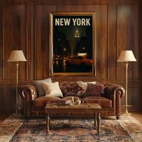 New York City Nights Poster