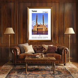 Yemen's Architectural Heritage: A Cultural or Heritage Poster PosterGoat
