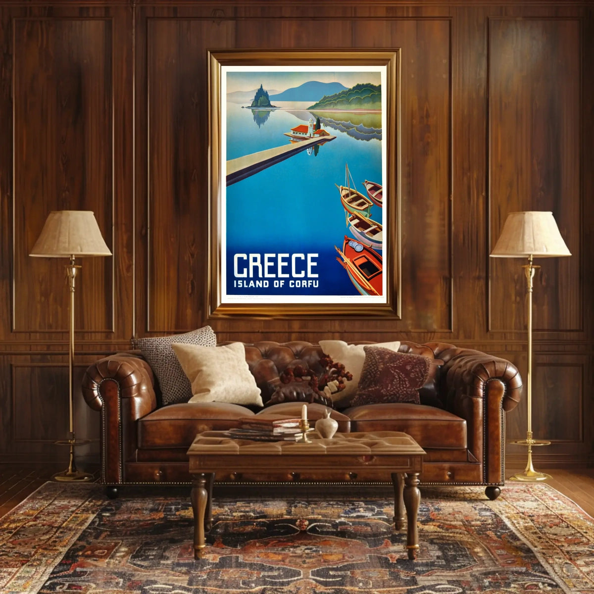Greece Island Of Corfu Poster