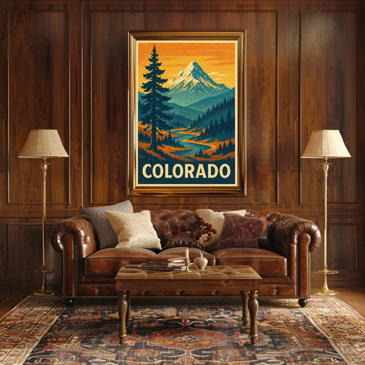 Majestic Colorado Landscape Poster