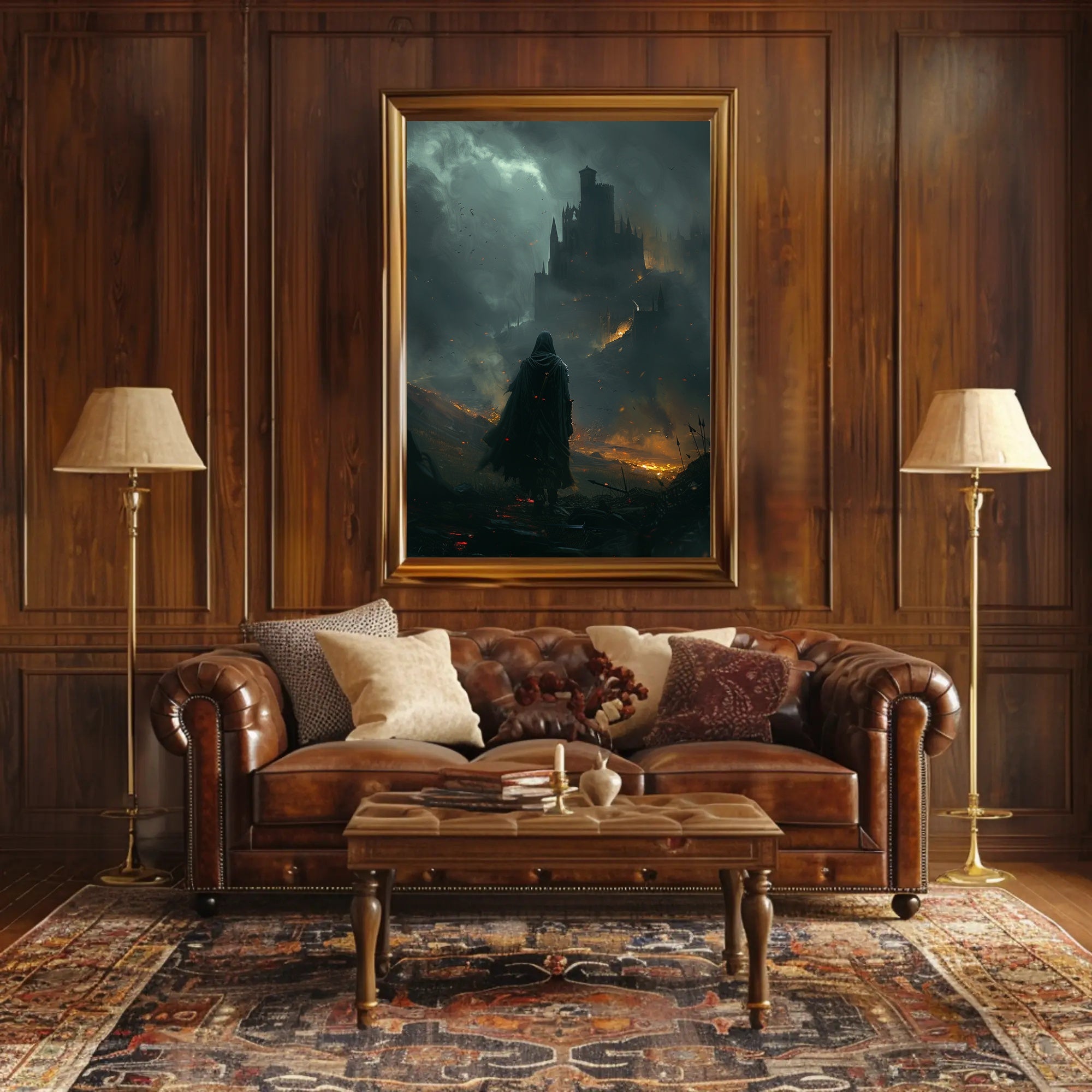 The Dark Fortress Wall Art Poster Print for Home Decor PosterGoat