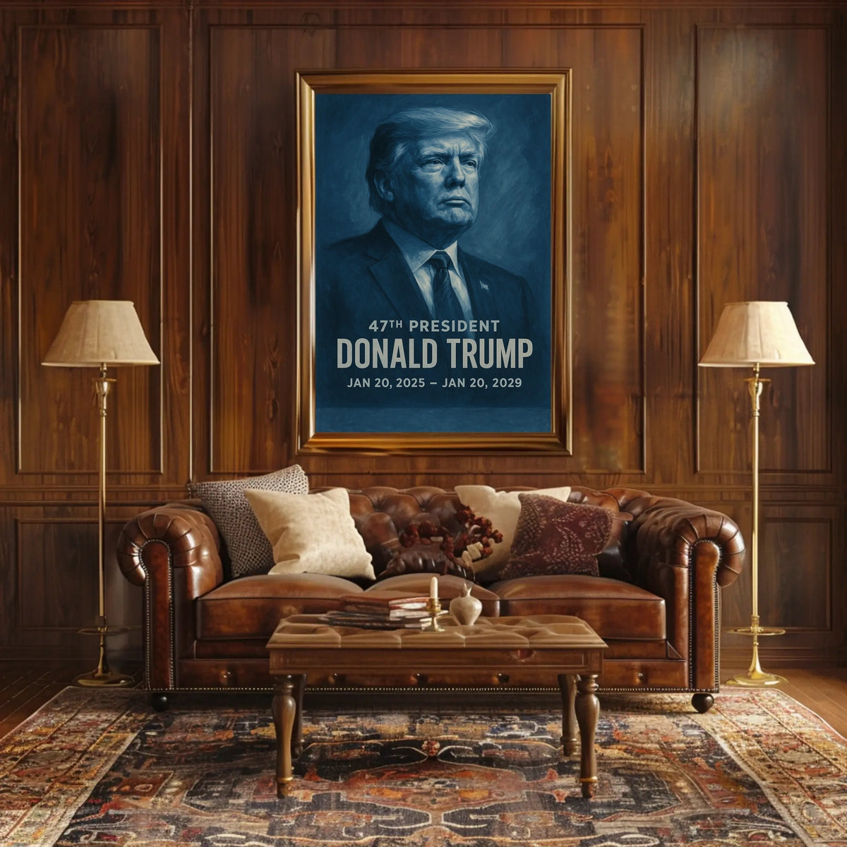 Donald Trump 47th President Poster