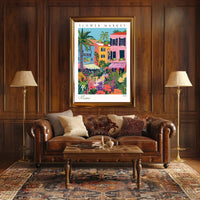 Vibrant Flower Market Poster PosterGoat