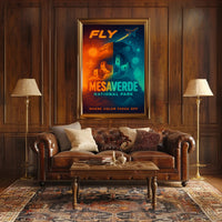 Fly to Mesa Verde National Park Poster