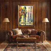 Venezia E Il Lido Poster