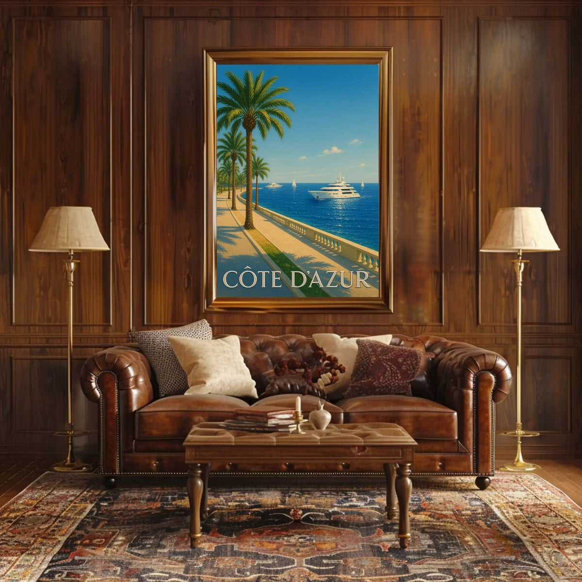 Côte DAzur Poster