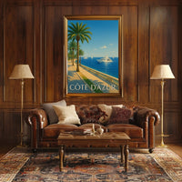 Côte DAzur Poster