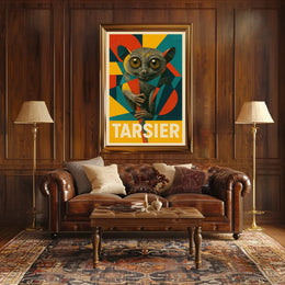 Tarsier Art Poster