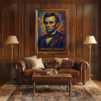 Vivid Legacy Abraham Lincoln Poster