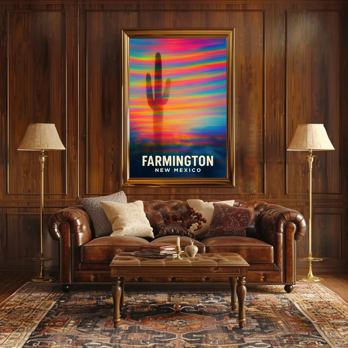 Farmington New Mexico Scenic Wanderlust Photography Poster