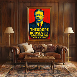 Theodore Roosevelt 26Th President Poster