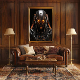 Futuristic Sentinel Poster PosterGoat