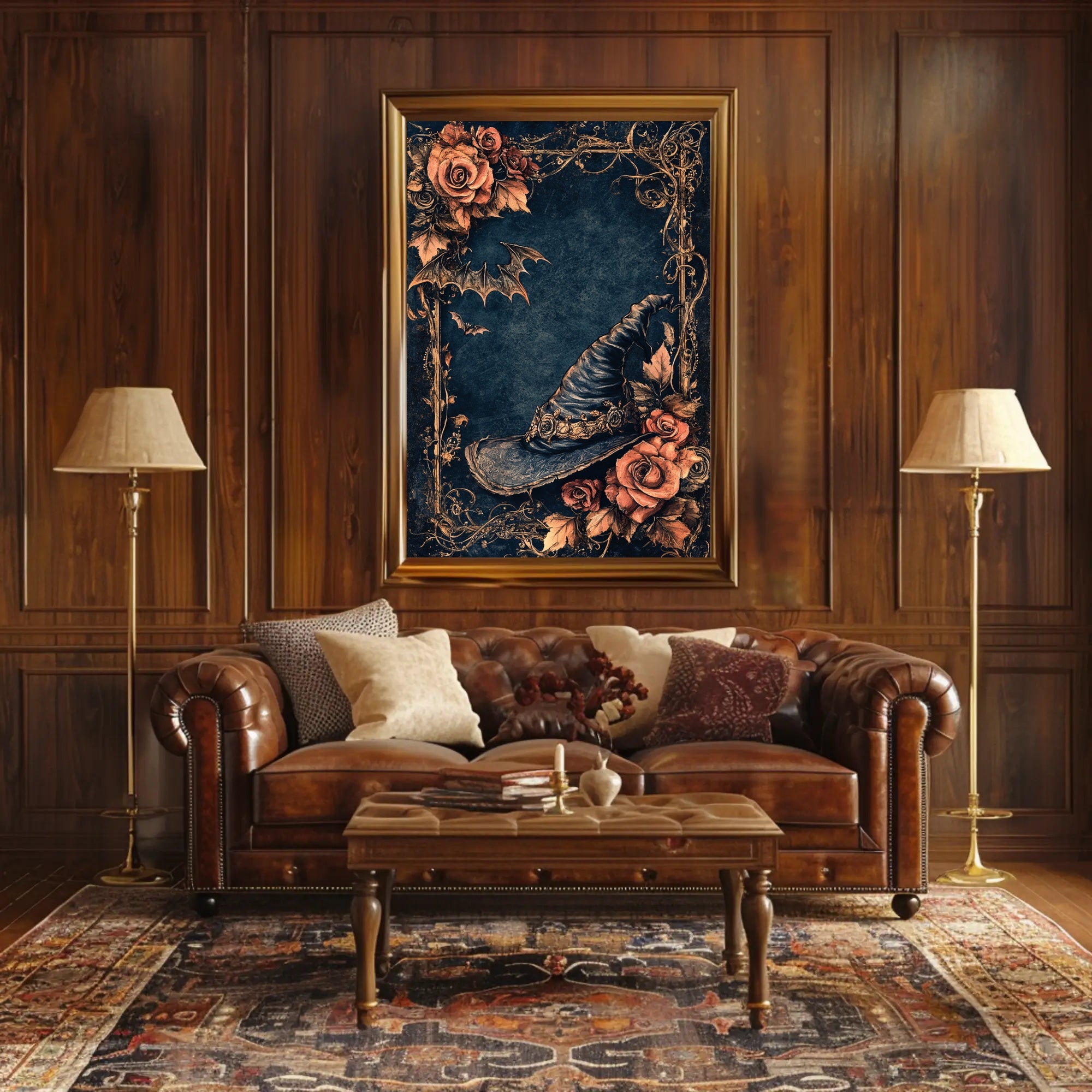 Enchanted Autumn Night Poster